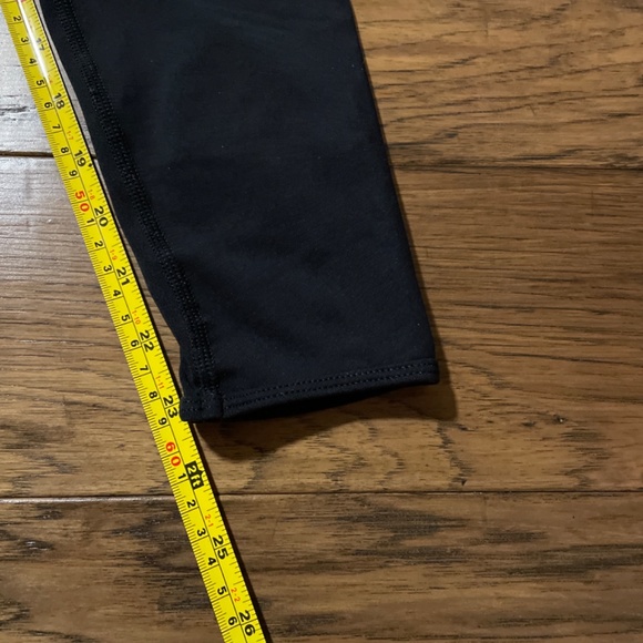 aerie crisscross ankle cropped leggings black size XS - Picture 8 of 14